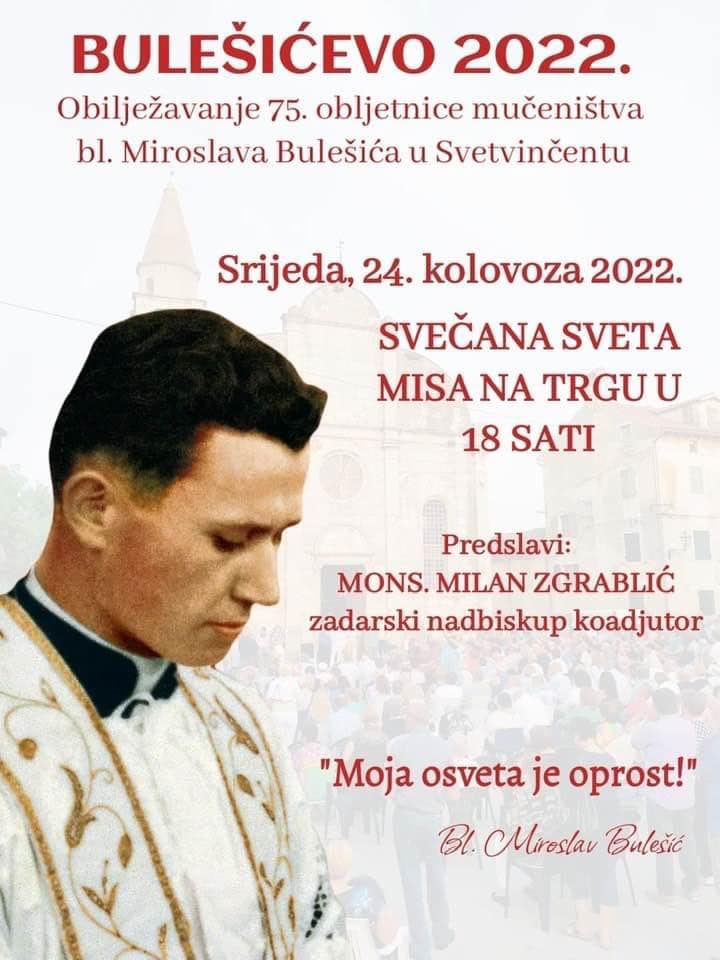 Blagdan bl Miroslava Bulesica 2022